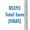BS593 Thermometers total immersion with UKAS certificate